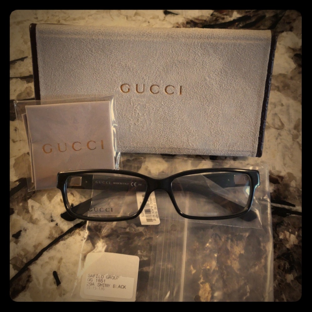 Gucci Black Eyeglasses